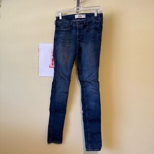 Hollister Blue Super Skinny Jeans
